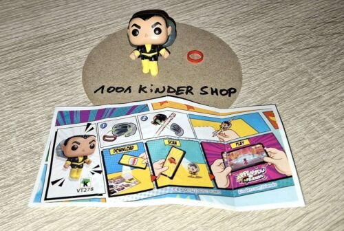 KINDER JOY VT278 VT 278 DC SUPER HEROES FUNKO POP – BLACK ADAM + BPZ 03.2023 KINDER JOY VT278 VT 278 DC SUPER HEROES FUNKO POP – BLACK ADAM + BPZ 03.2023