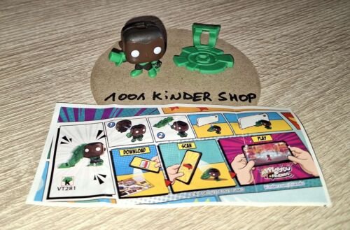 KINDER JOY VT281 VT 281 DC SUPER HEROES FUNKO POP – GREEN LANTERN + BPZ 03.2023 KINDER JOY VT281 VT 281 DC SUPER HEROES FUNKO POP – GREEN LANTERN + BPZ 03.2023