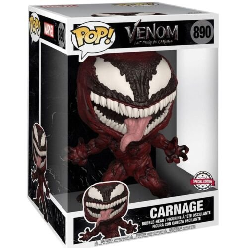 Marvel Venom 2 Carnage Pop Special Édition Pop Funko 2021 » Boîte Endommagé « Marvel Venom 2 Carnage Pop Special Édition Pop Funko 2021 » Boîte Endommagé «