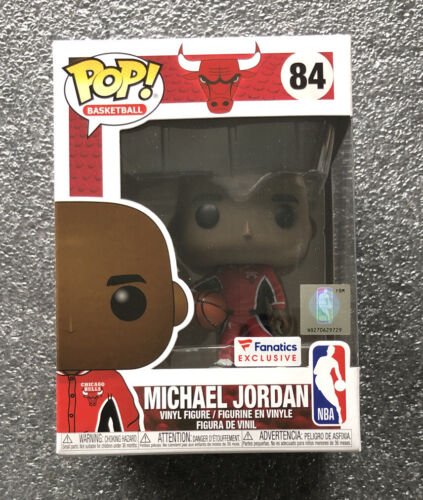 Michael Jordan Funko Pop! Vinyl Figure #84 Warm Up Suit Chicago Bulls Fanatics