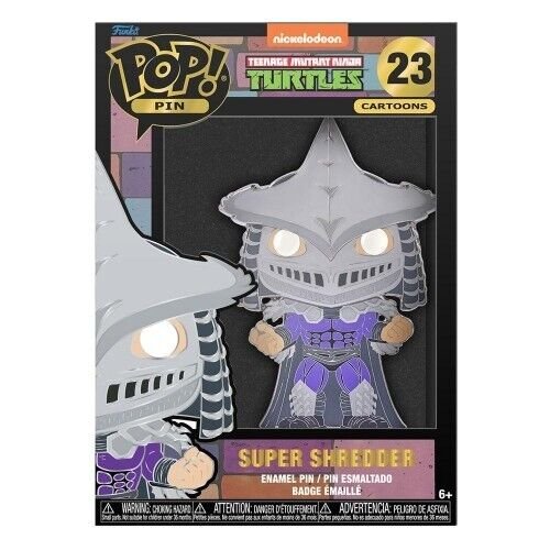 Pin Pop / Shredder – Tortues Ninjas N°23 / Nickelodeon Funko 10cm