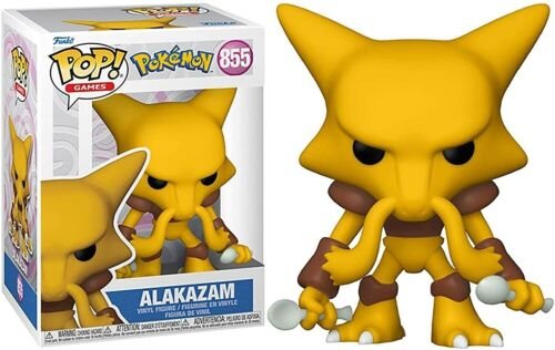 Pop Jeux Pokemon 855 Alakazam Funko Figurine 93434 Pop Jeux Pokemon 855 Alakazam Funko Figurine 93434