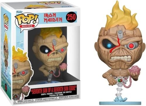 Pop Rocks Iron Maiden 250 Seventh Son Eddie Figurine Funko 76093