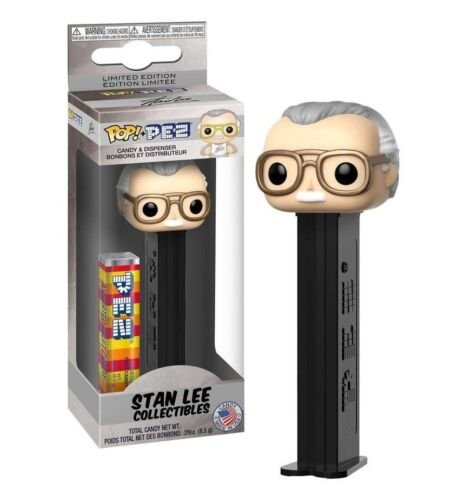 (Read Desc.) Pop Funko PEZ Stan Lee Marvel Comics Collectible Candy Dispenser (Read Desc.) Pop Funko PEZ Stan Lee Marvel Comics Collectible Candy Dispenser