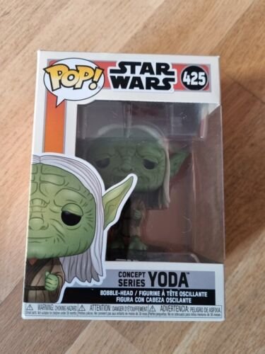 STAR WARS POP 425   YODA FIGURINE FUNKO RARE
