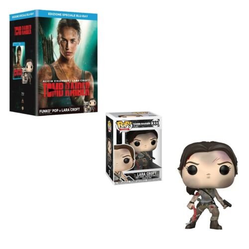Tomb Raider COLLECTOR&rsquo;S Édition Blu-Ray + FUNKO Pop Lara Croft 333 Figurine