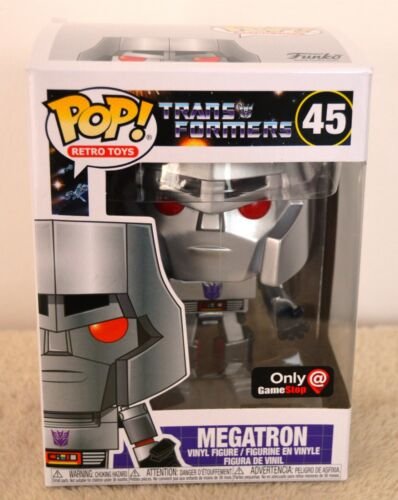 Transformers Funko pop Megatron avec masse d&rsquo;arme 45 édition limitée GameStop