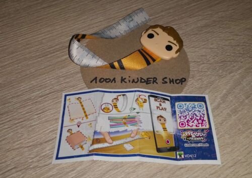 KINDER JOY VD412 VD 412 HARRY POTTER FUNKO POP – SCHAL HUFFLEPUFF + BPZ 10.2022