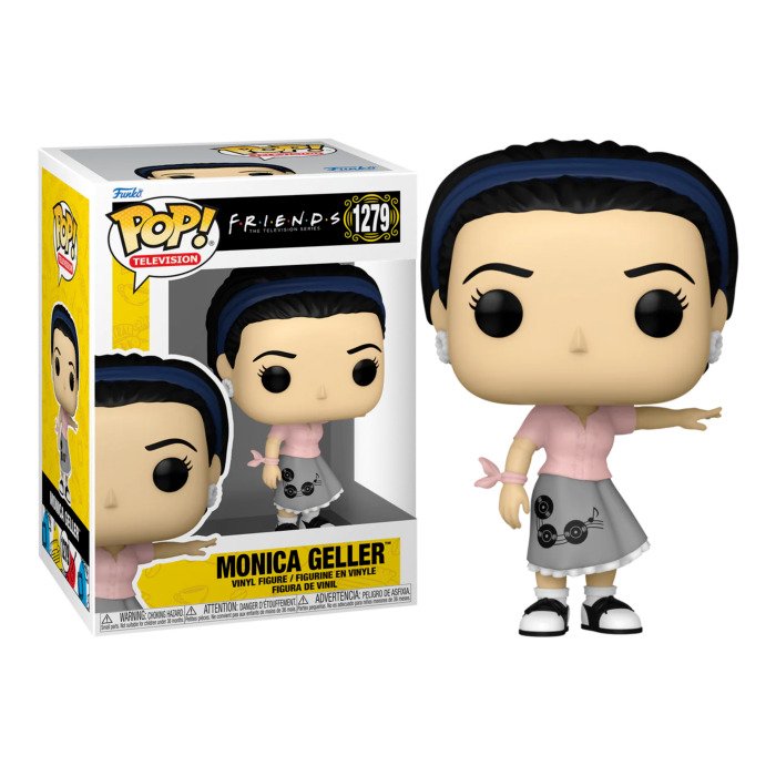 Amis Serveuse Monica 9.5cm Pop Télévision Vinyle Figurine Funko 1279 GB Vendeur