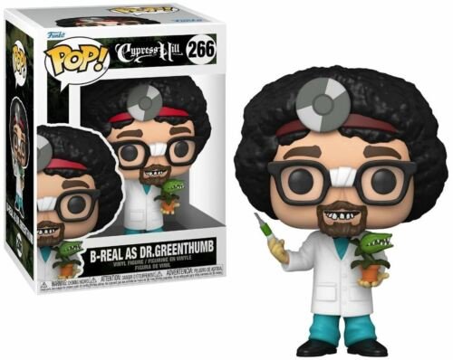 Cypress Hill B-Real As Dr.Greenthumb 9.5cm Pop Rocks Vinyle Figurine Funko 266