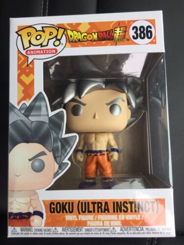 DRAGON BALL SUPER FUNKO POP! GOKU (ULTRA INSTINCT) (IN STOCK) DRAGON BALL SUPER FUNKO POP! GOKU (ULTRA INSTINCT) (IN STOCK)