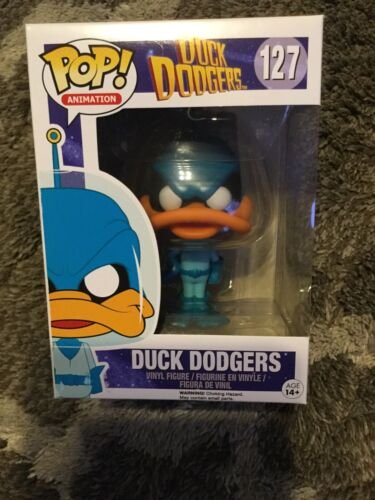 Duck Dodgers Funko Pop # 127 Duck Dodgers Funko Pop # 127