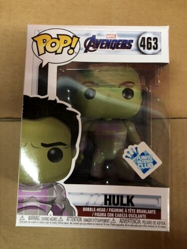 FUNKO POP AVENGERS #463 HULK FUNKO INSIDER CLUB EXCLUSIVE IN HAND!
