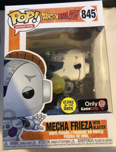 FUNKO – POP – DRAGONBALL Z –  # 845 Glow in the Dark MECHA FRIEZA wIith BLASTER