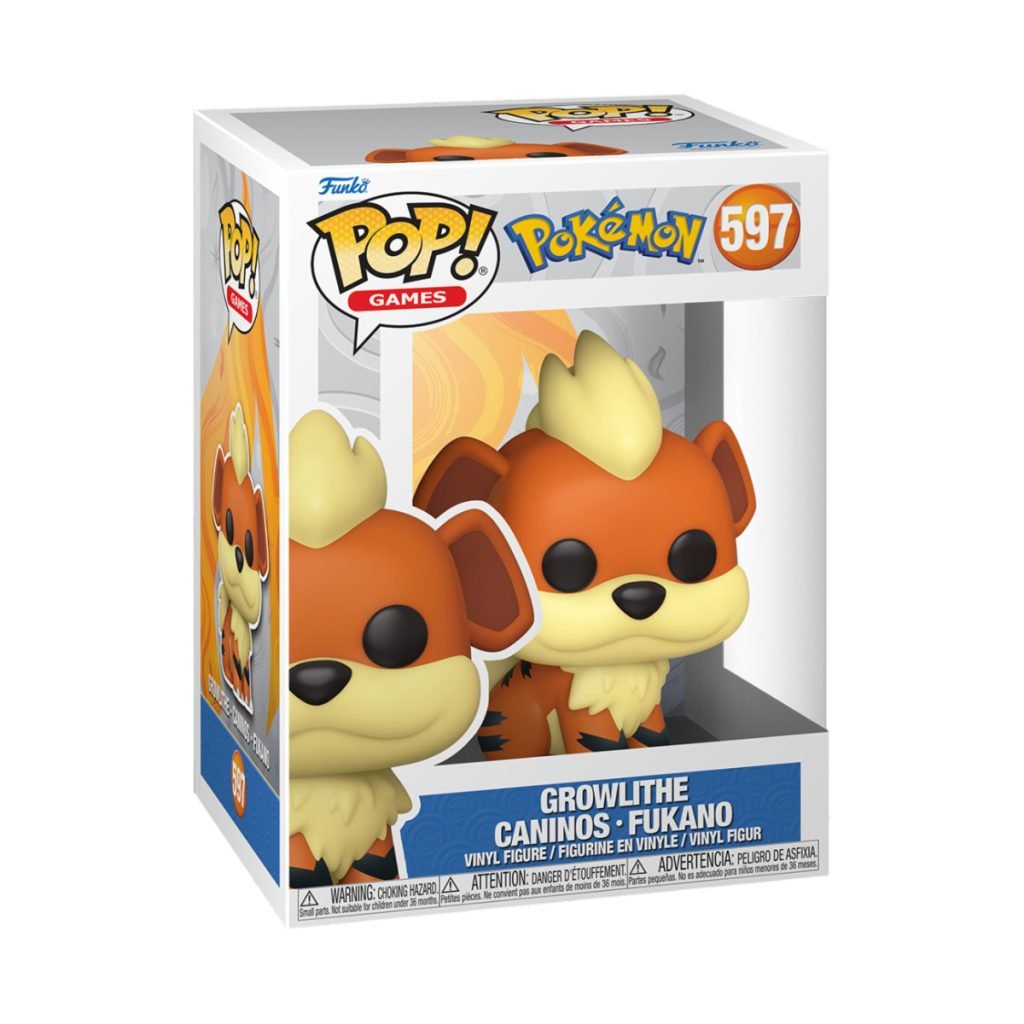 FUNKO Pop! Vinyle Figurine : Pokemon – Growlithe
