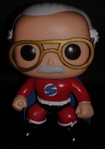 Funko Figurine Pop Vinyle Desseré Comikaze Exclusif 2015 Stan Lee Red #03 EXMT