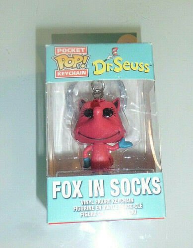 Funko POP ! Porte-clés figurine vinyle Collection – Dr SEUSS FOX IN SOCKS – Neuf