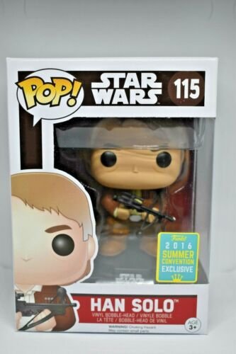 Funko POP! Star Wars Episode VII Han Solo with Bowcaster (#115) – 2016 SDCC Excl