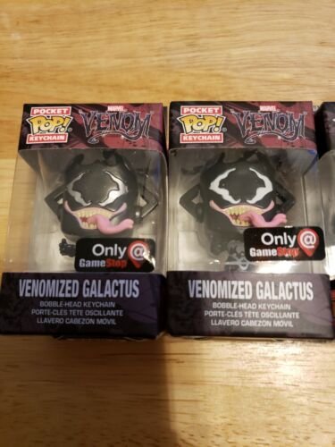 Funko Pocket POP! Keychains- Venomized Fantastic 4 Complete Set!