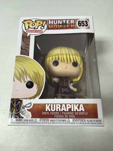 Funko Pop! Animé Hunter X Hunter Kurapika Vinyle Figurine #653 Funko Pop! Animé Hunter X Hunter Kurapika Vinyle Figurine #653