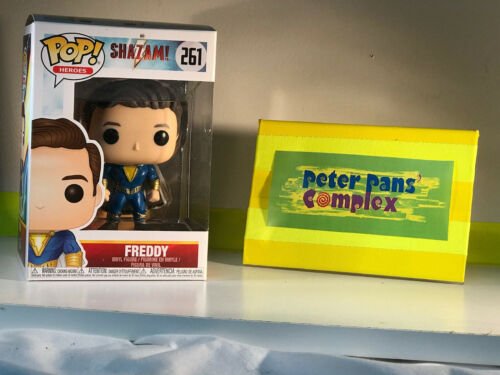 Funko Pop DC Comics #261 Freddy Marvel Shazam w/ Pop Protector