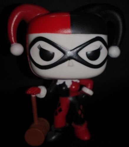 Funko Pop Dc Heroes Vinyle Figurine Desseré Batman Harley Quinn + Mallet Marteau