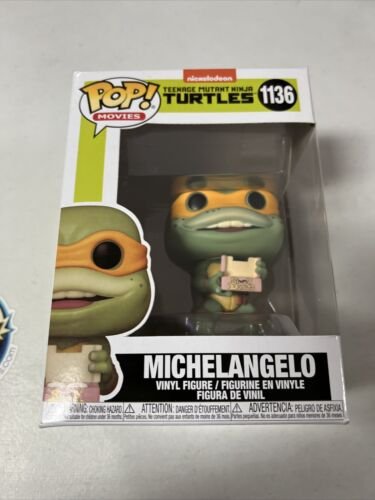 Funko Pop! Films Tmnt Michelangelo #1136 Teenage Mutant Ninja Turtles Figurine