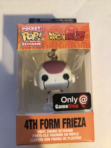 Funko Pop! Keychain 4th Form Frieza ( Gamestop Exclusive) Dragonball Z NEW