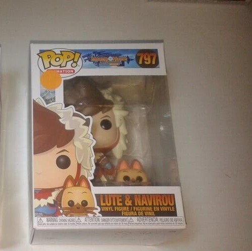 Funko Pop Monster Hunter Stories #797 Lute & Nivorou 797 Figurine en vinyle et Funko Pop Monster Hunter Stories #797 Lute & Nivorou 797 Figurine en vinyle et