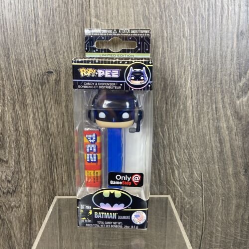 Funko Pop! Pez – 1 Batman (Joueur) Vendu Seulement À Gamestop Exclusive Sans