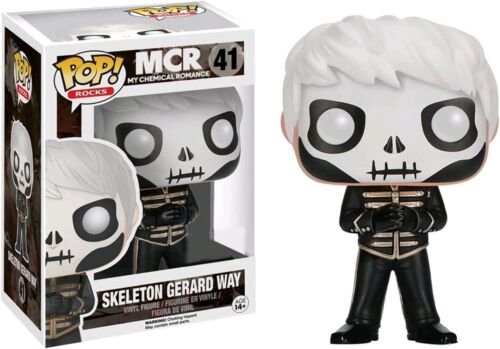 Funko Pop Rocks Mcr Squelette Gerard Way Chaud Objet Exclusivité
