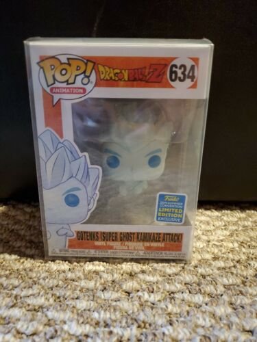 Funko Pop SDCC Official Sticker Gotenks Super Ghost Kamikaze Attack Dragonball Z