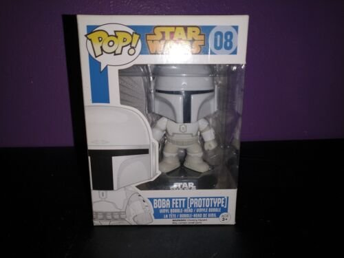 Funko Pop Star Wars 08 Boba Fett Prototype Vinyle Tête de Bobble Neuf