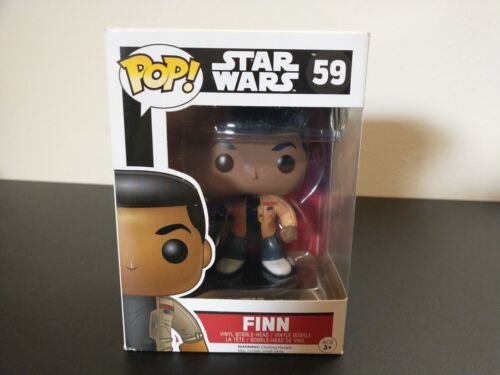Funko Pop Star Wars 59 Finn Force Réveil Vinyle Bobble Tête Figurine Neuf En Box Funko Pop Star Wars 59 Finn Force Réveil Vinyle Bobble Tête Figurine Neuf En Box