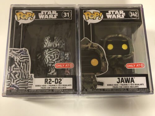 Funko Pop! Star Wars R2-D2 31 Target Exclusive & Jawa 342 Target Exclusive