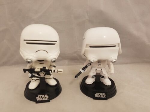 Funko Pop! Star Wars Vinyle Figurine First Order Flametrooper & Snowtrooper Pack