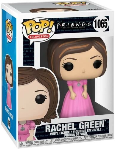 Funko – Pop TV : Friends- Rachel en Rose Robe Neuf en Boîte