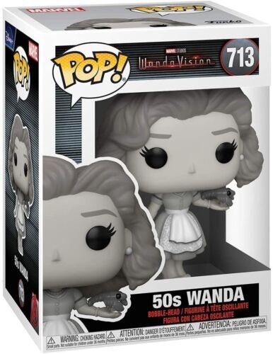 Funko Pop Wanda Vision 50&rsquo;s Wanda (Noir et Blanc)