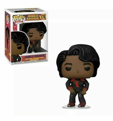 James Brown 9.5cm Figurine Pop Vinyle 176 Funko Pop Rocks Vendeur Britannique
