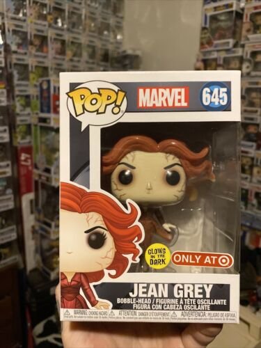 Jean Grey Target Exclusive Funko Pop – Glow in The Dark !  + Free Pop Protector