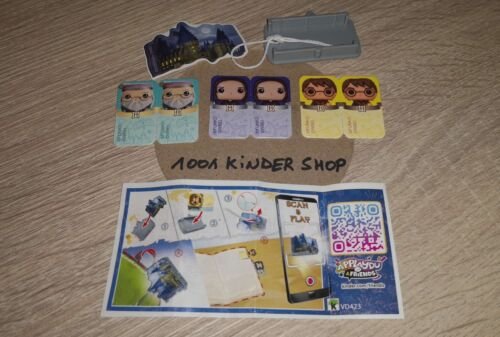 KINDER JOY VD423 VD 423 HARRY POTTER FUNKO POP – HOGWARTS + BPZ 10.2022