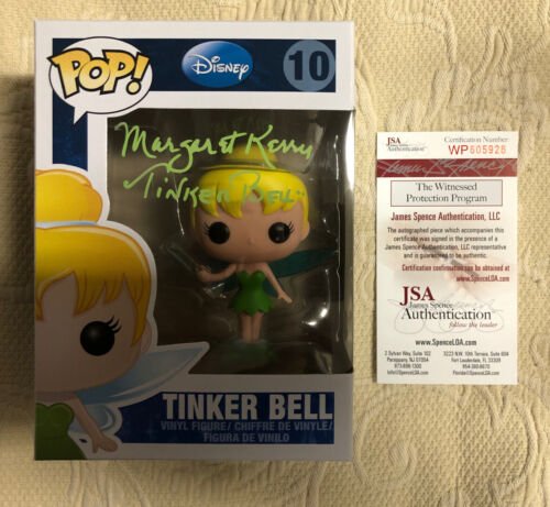 Margaret Kerry Signed Autographed Tinker Bell Disney Funko Pop JSA COA Margaret Kerry Signed Autographed Tinker Bell Disney Funko Pop JSA COA