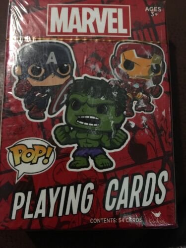 New Funko Pop Marvel Playing Cards