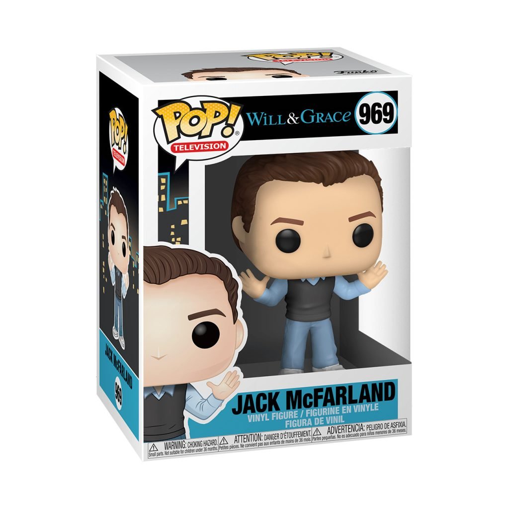 New Pop Television: Will & Grace – Jack McFarland 3.75&Prime; Funko Collectible