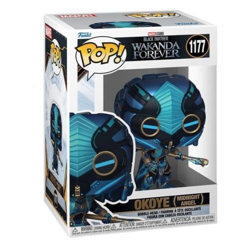 Noir Panther Ould Amer Angel Pop Funko 2023 Wakanda Forever