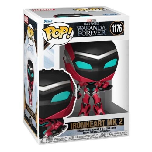 Noir Panther Wakanda Forever Ironheart MK2 Pop Funko 2023 Noir Panther Wakanda Forever Ironheart MK2 Pop Funko 2023