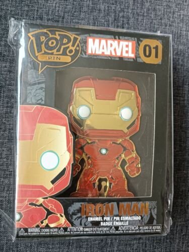 Pin Broche Iron Man 01 Marvel Pop Avengers Funko New