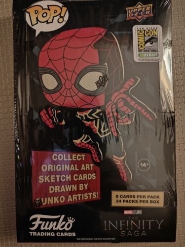 SDCC 2023 Funko Marvel Upper Deck Trading Cards Pop Redemption Card *In Hand*