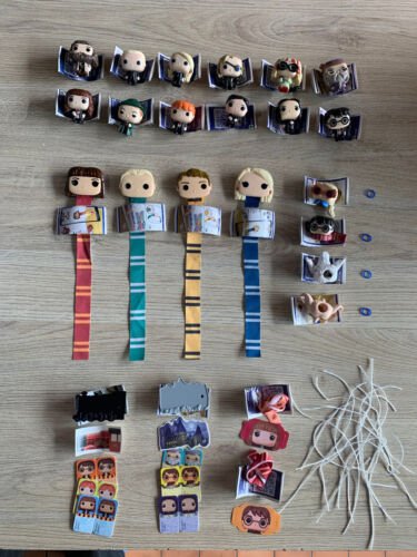 SERIE COMPLETE HARRY POTTER FUNKO POP  AVEC BPZ KINDER JOY 2023