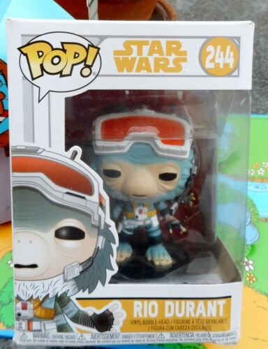 STAR WARS POP 244  RIO DURANT    box collector disney FUNKO OCCASION